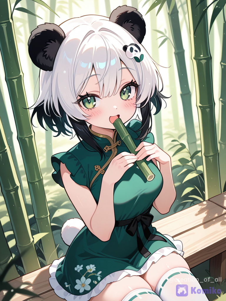Panda girl