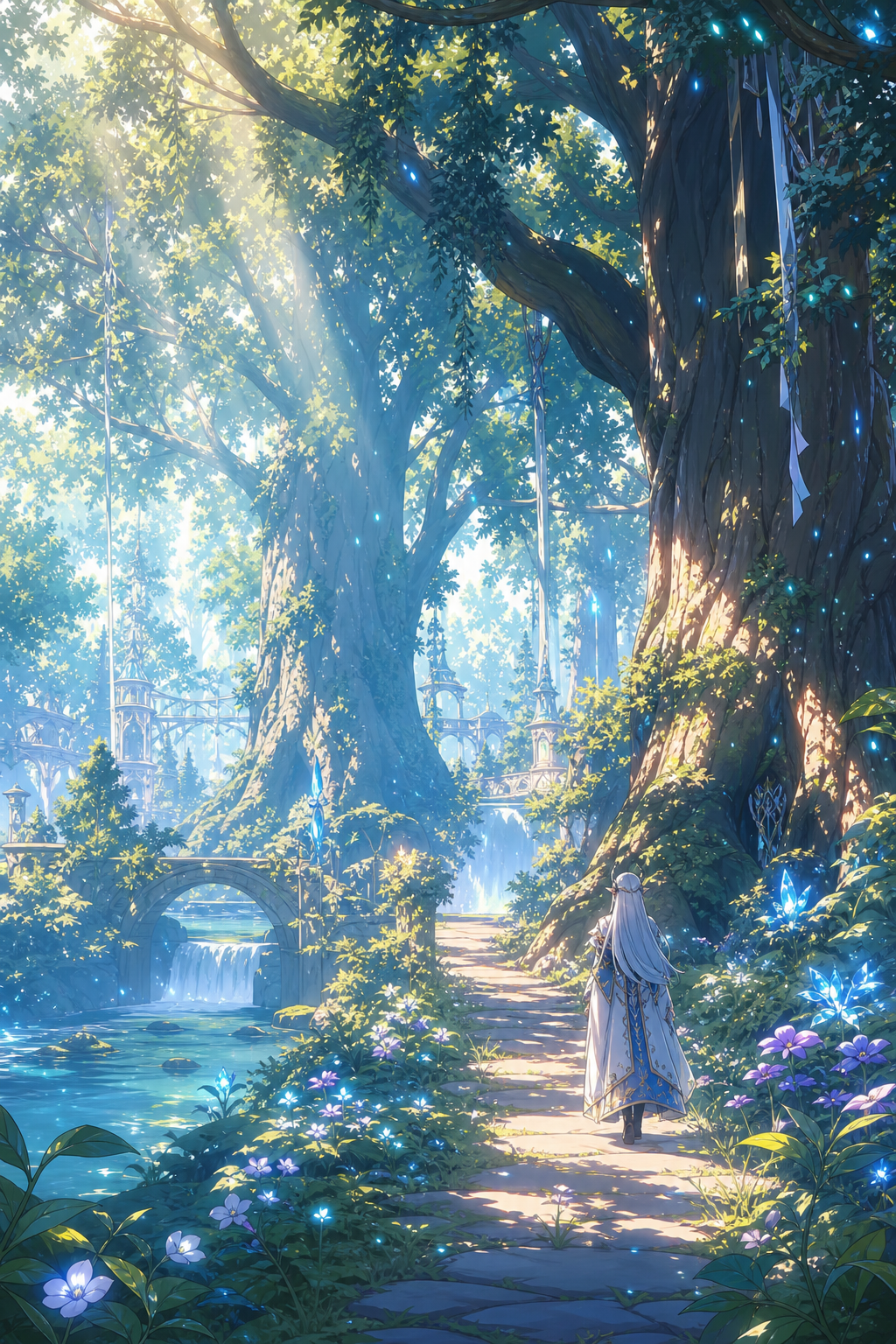 Enchanted elven forest🌿