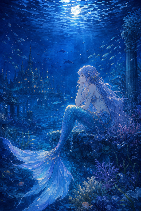 ✨She is deep in thought🩵