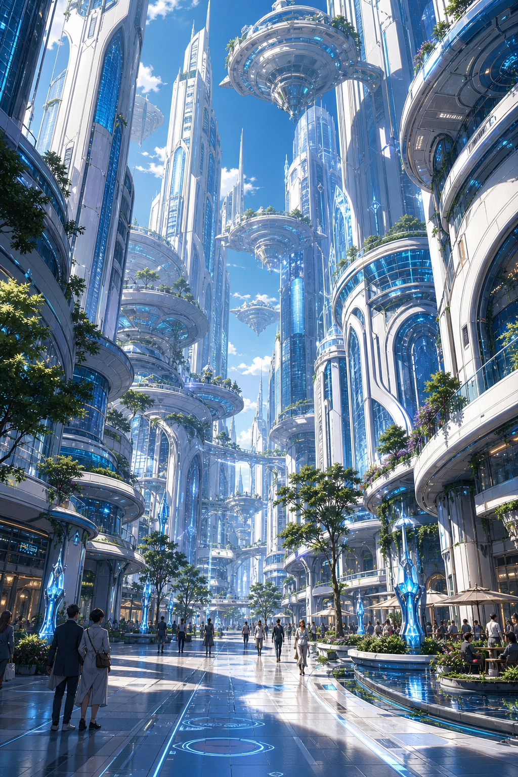 ✨immense futuristic skyscrapers