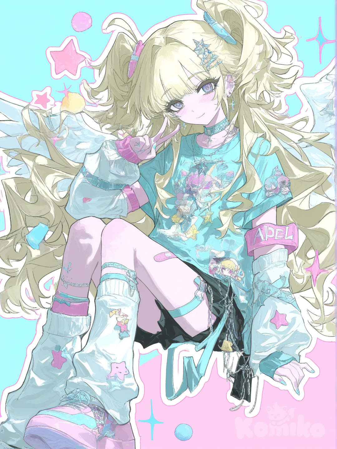 Y2k style and pop candy qwq