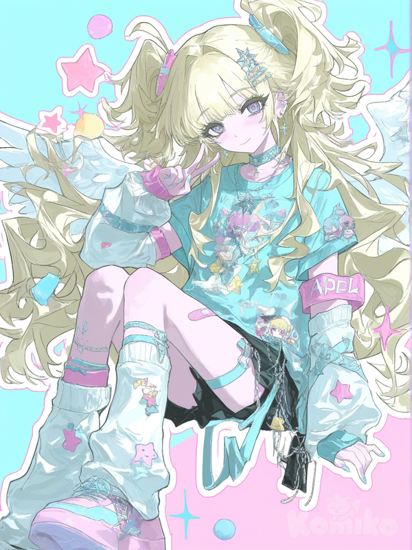 Y2k style and pop candy qwq