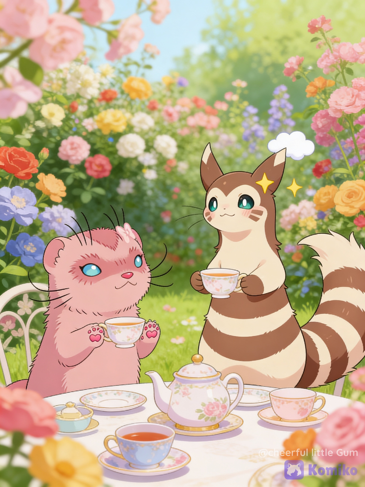 Fluff tea Party