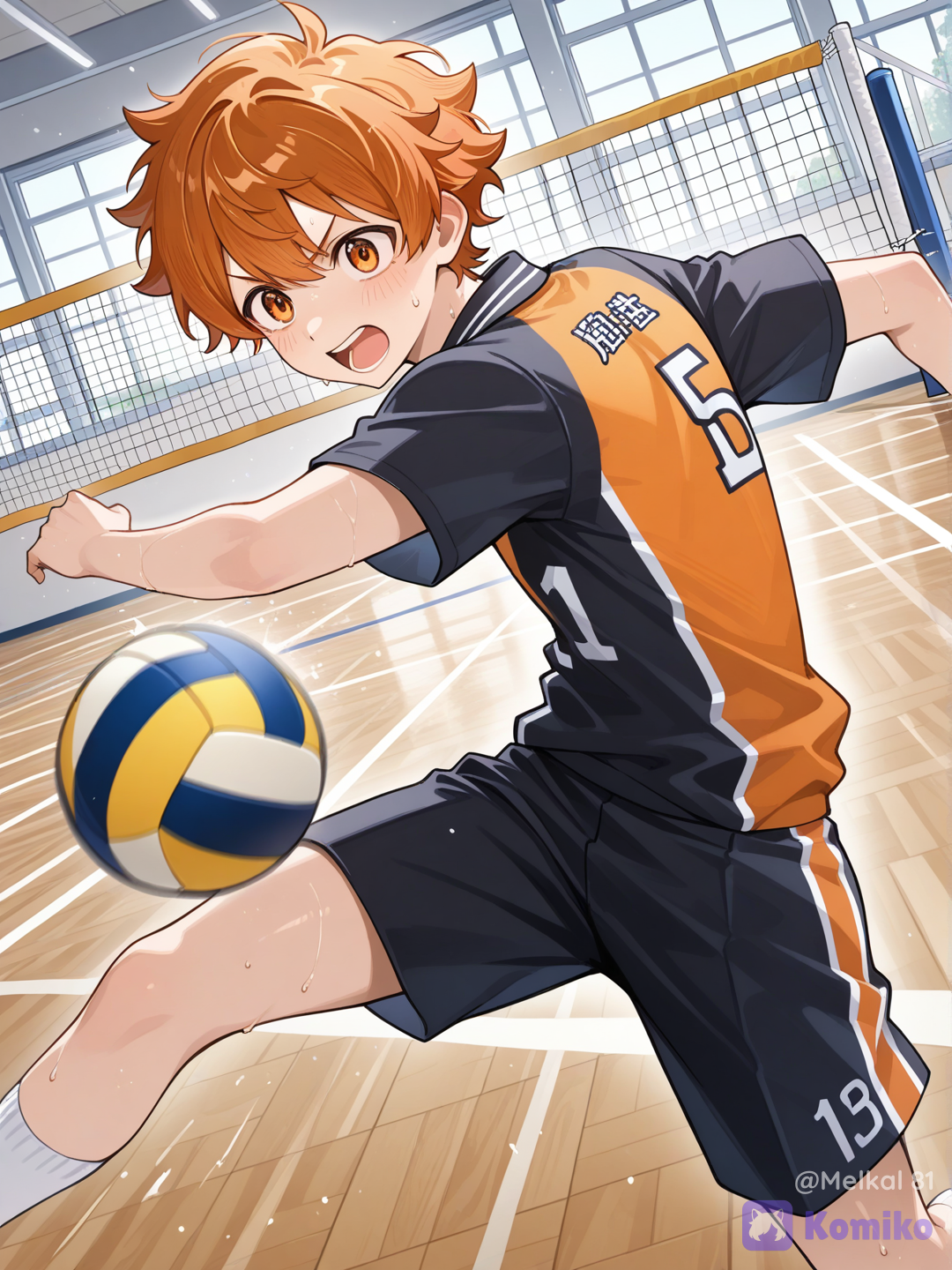Voleyball day whit shōyō hinata