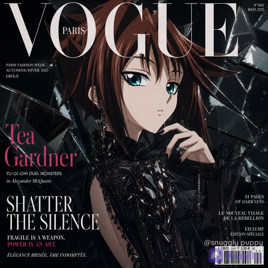 Téa Gardner/Anzu Mazaki vogue Yu-Gi-Oh!