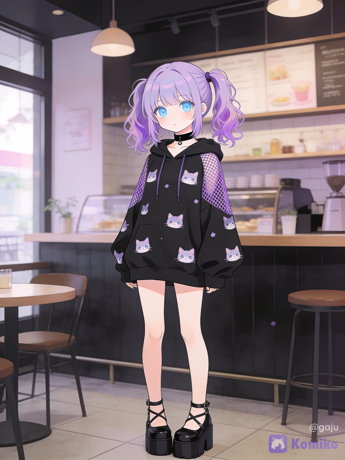 地雷系の女の子