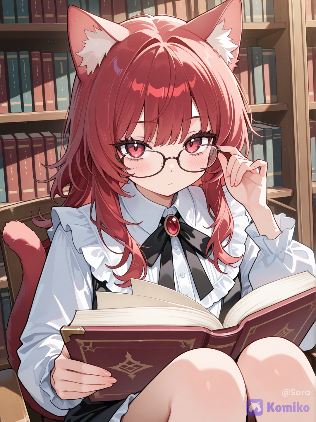 her so cool but her cute in same time