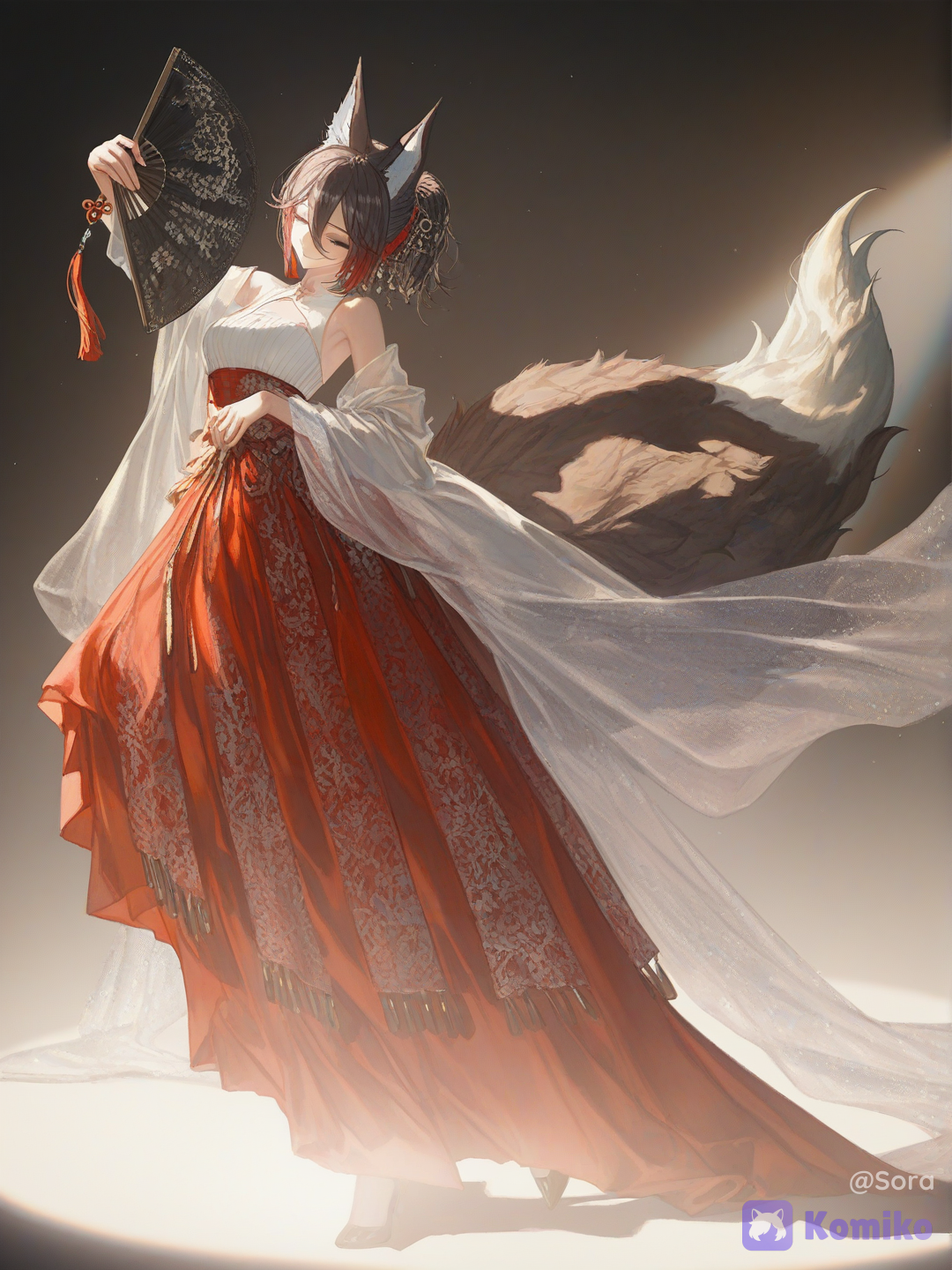 Fan Dance By Tingyun