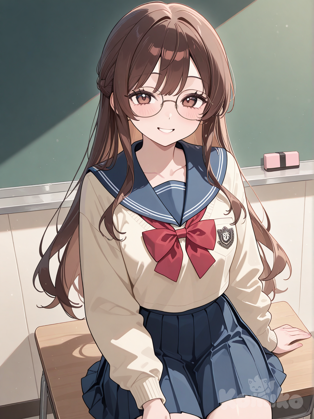 U
