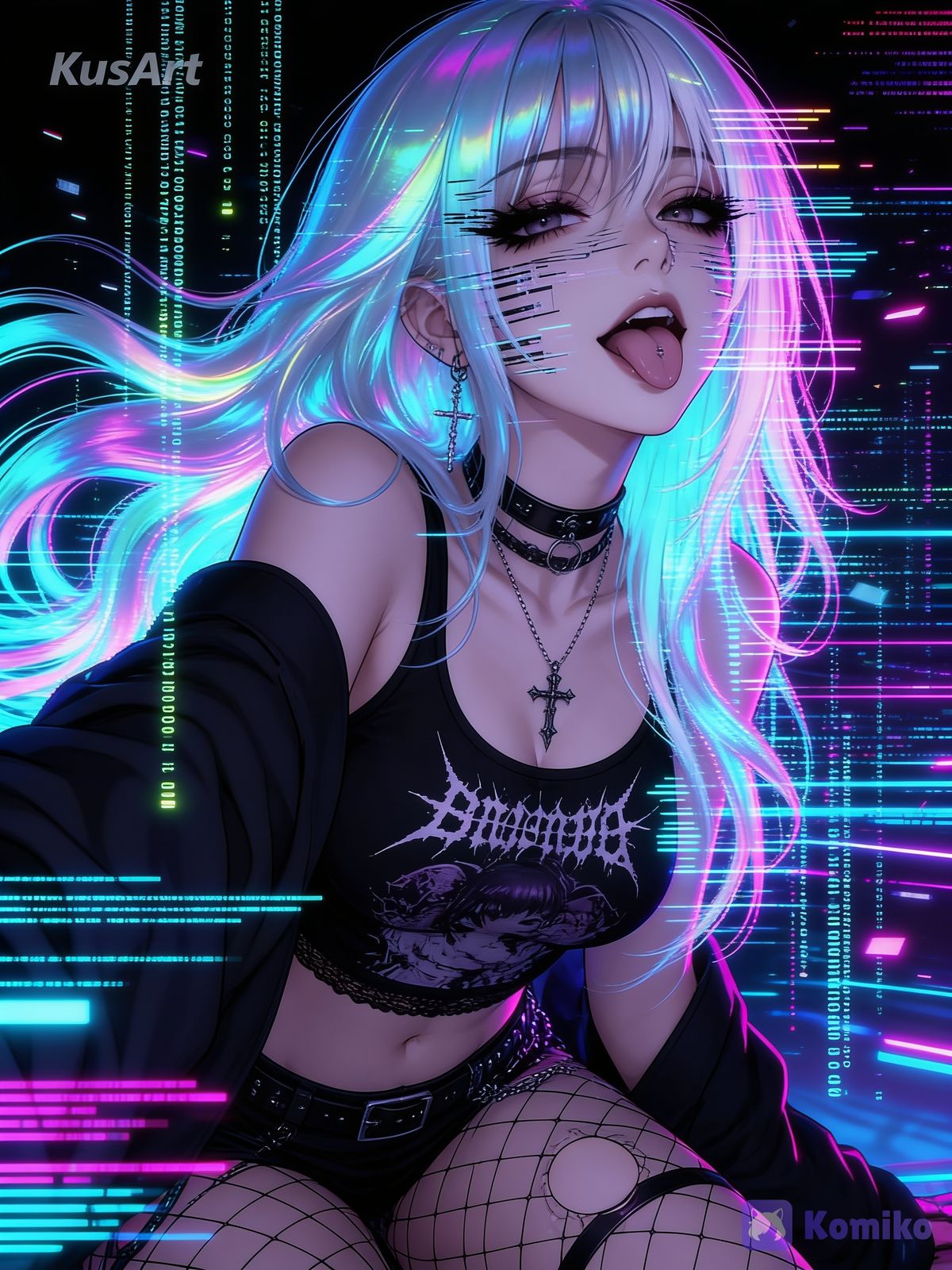 Glitch idol Vel