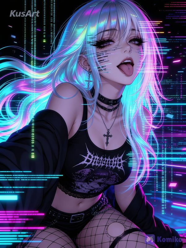 Glitch idol Vel