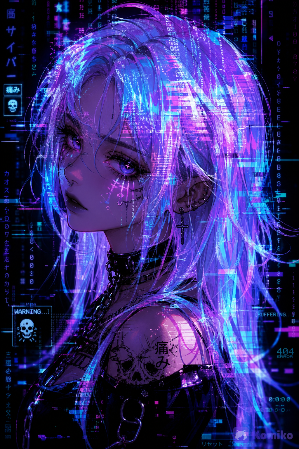Glitch idol