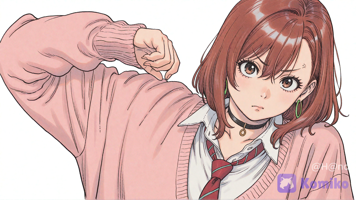 Momo Ayase из аниме Dandadan