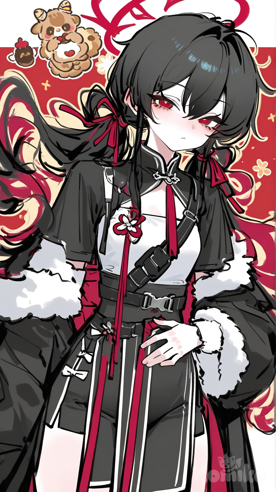 Low twintails