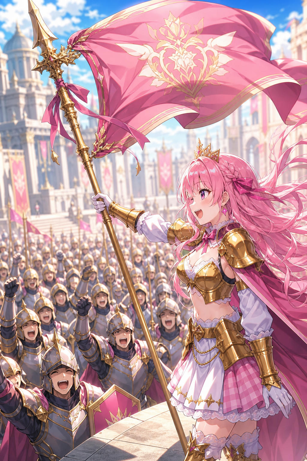 An Imperial Princess, Commander, and Idol