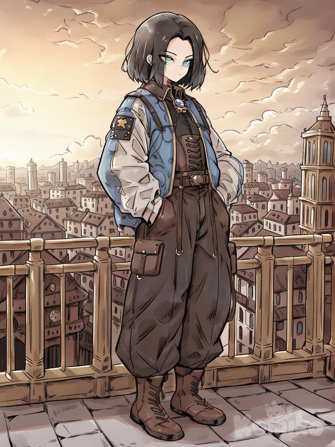 android 17 steampunk