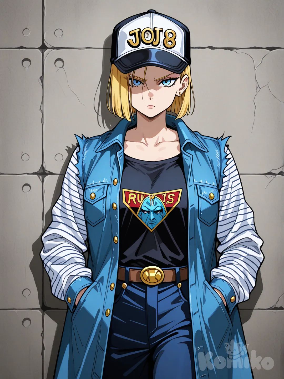 @Android_18 JOJO Style