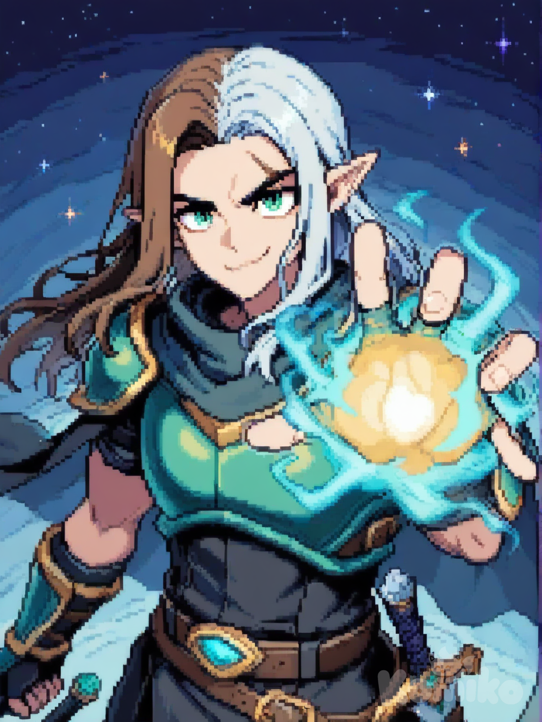 Flaryn AI Art: Flaryn Pixel Art | KomikoAI