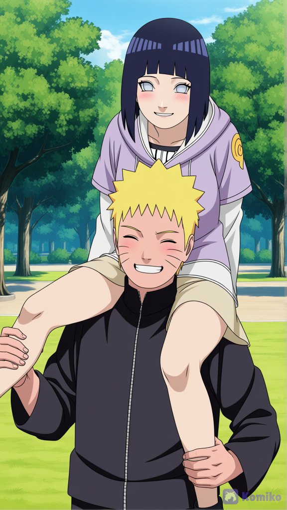 Passeando com o Naruto❤️