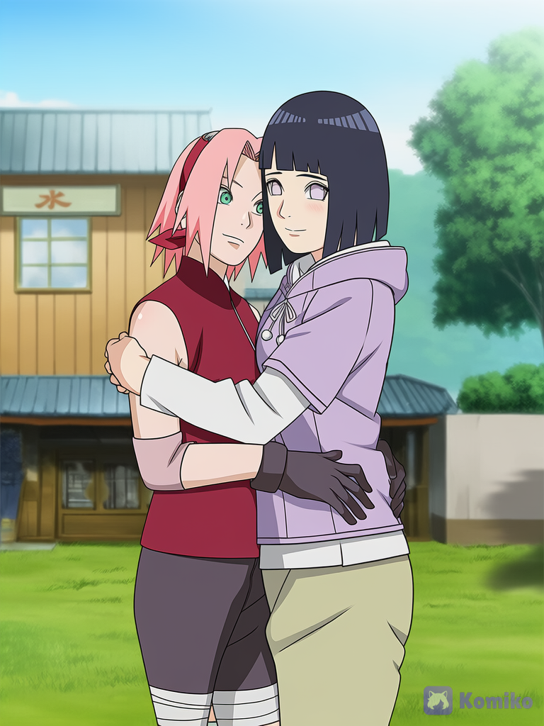 Fui visitar a minha amiga Sakura 🥰