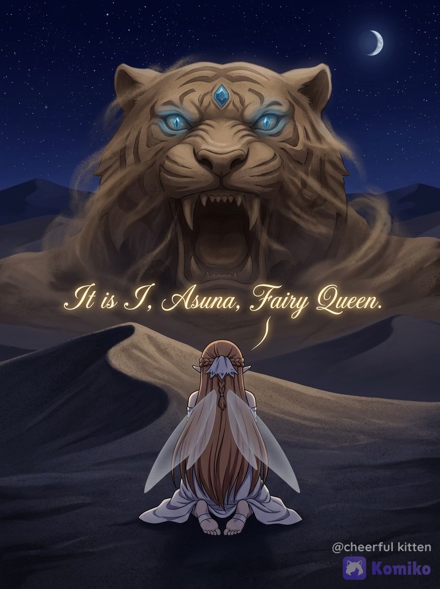 Asuna and the cave of wonders adventure