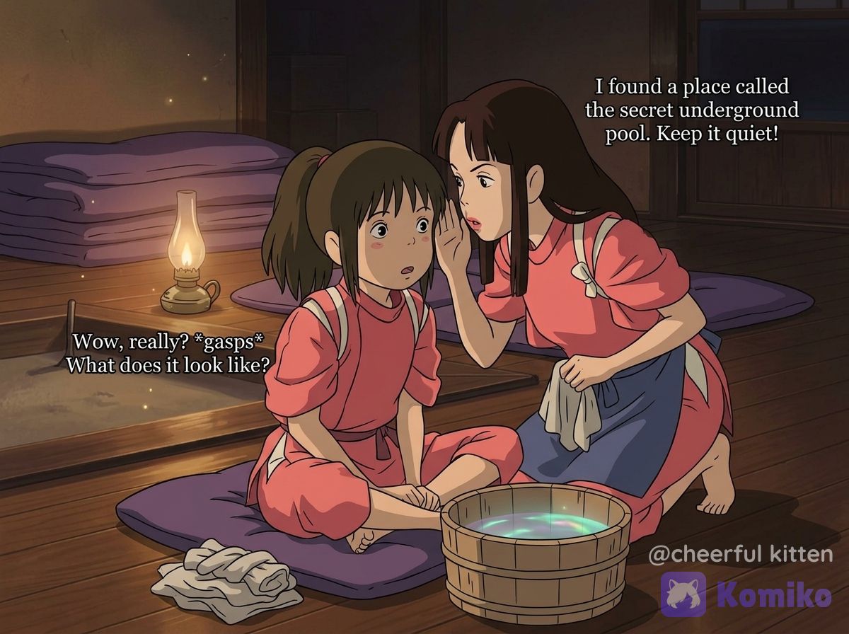 Lins talk Chihiro quiet secret