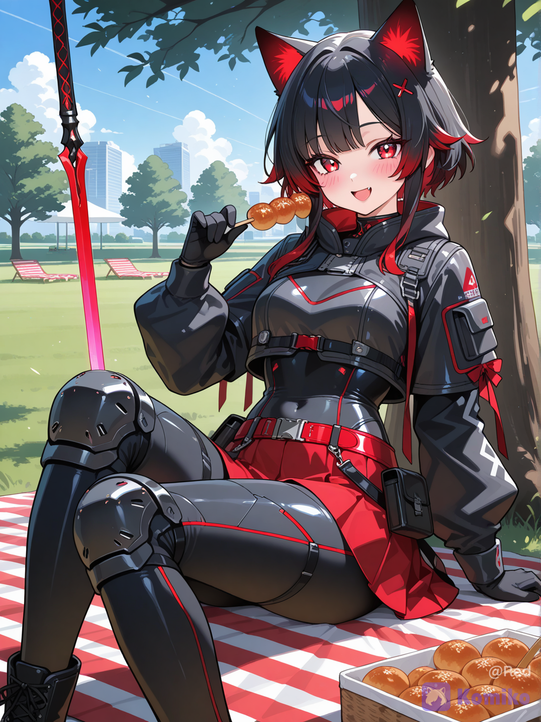 Saturni having a lunch break