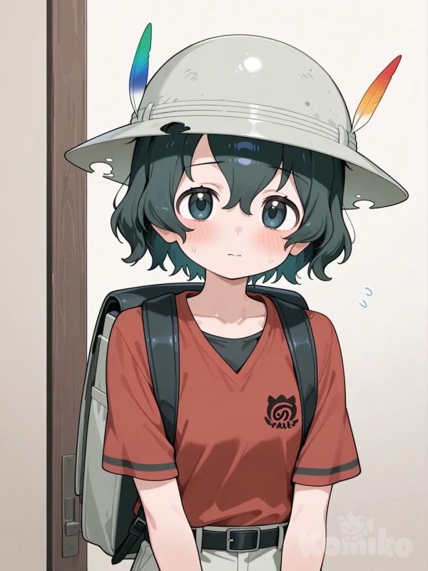 @Kaban_(Kemono_Friends) triste