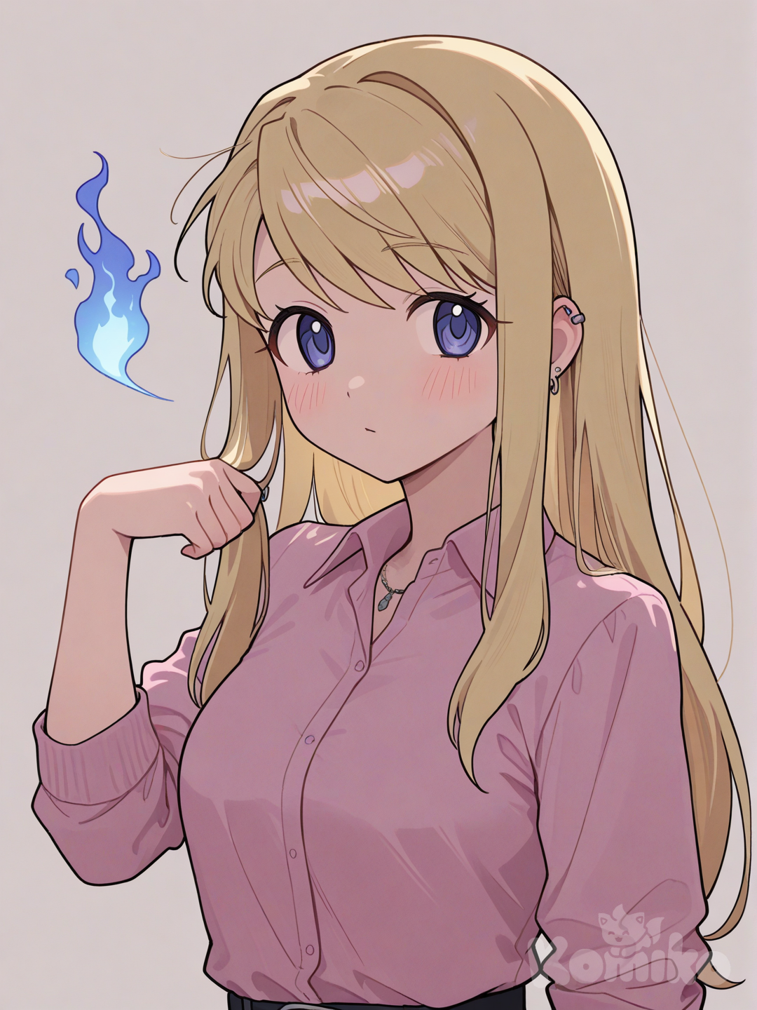 Fuego azul