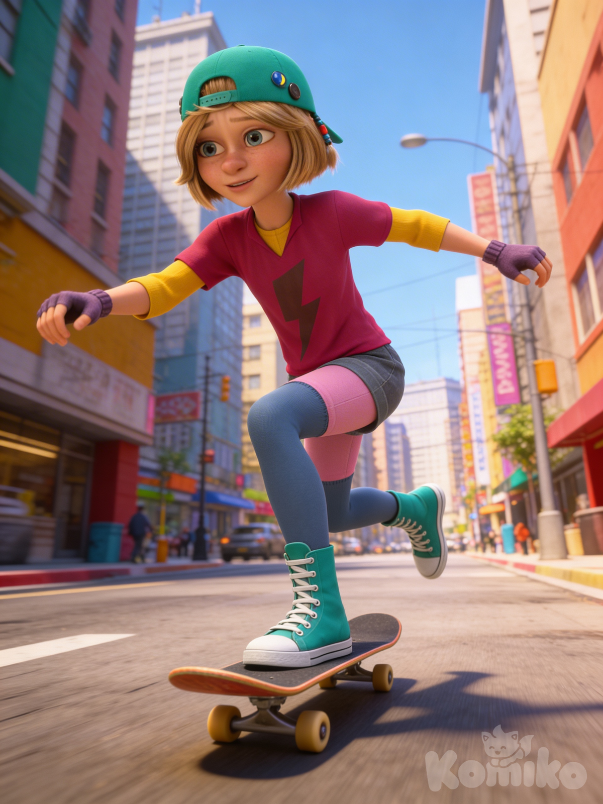 Emma in Skate