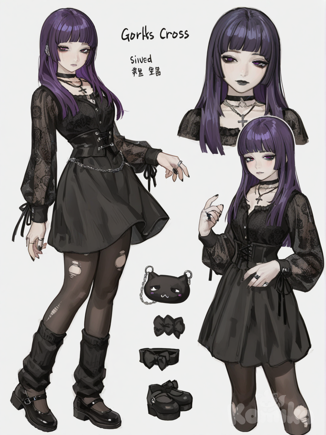 Goth female 