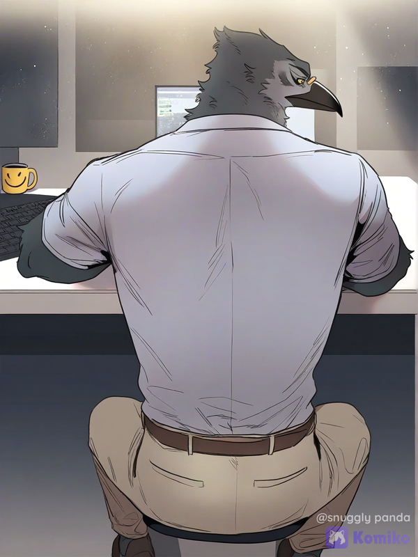 Caught him slackin'