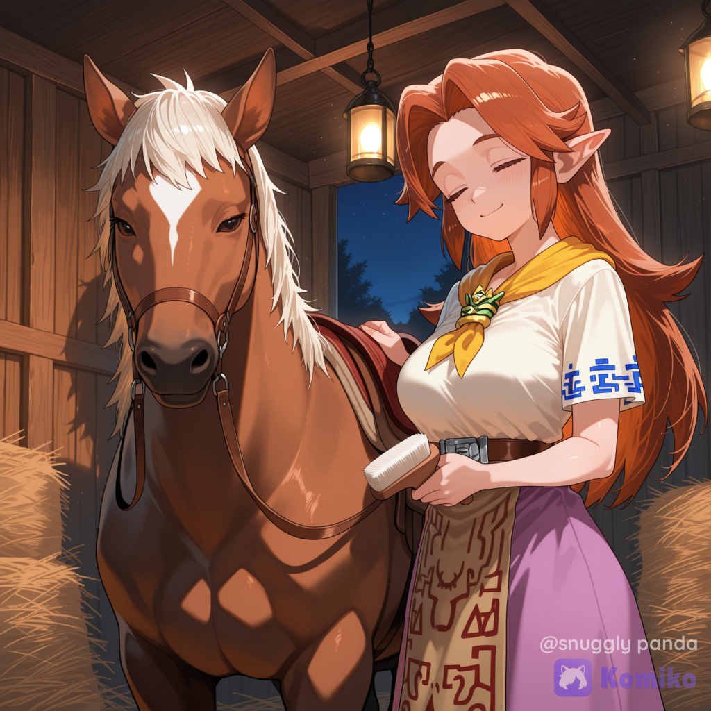 Caring for Epona