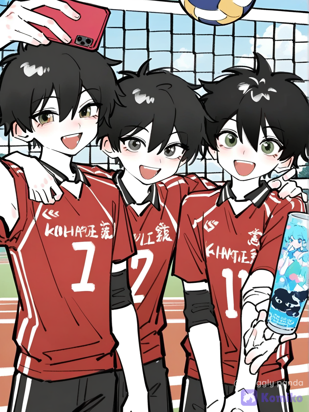 Three Kageyamas, apparently
