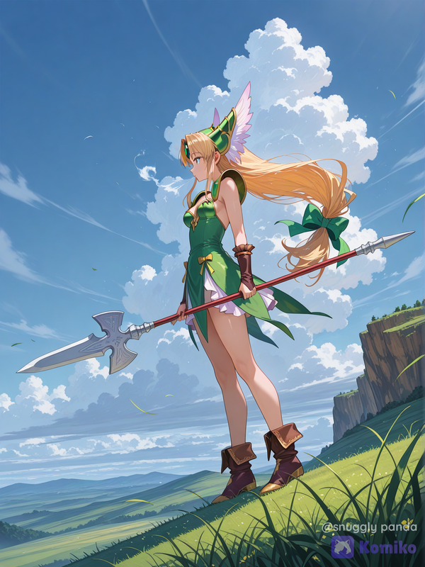 My favorite Trials of Mana character
