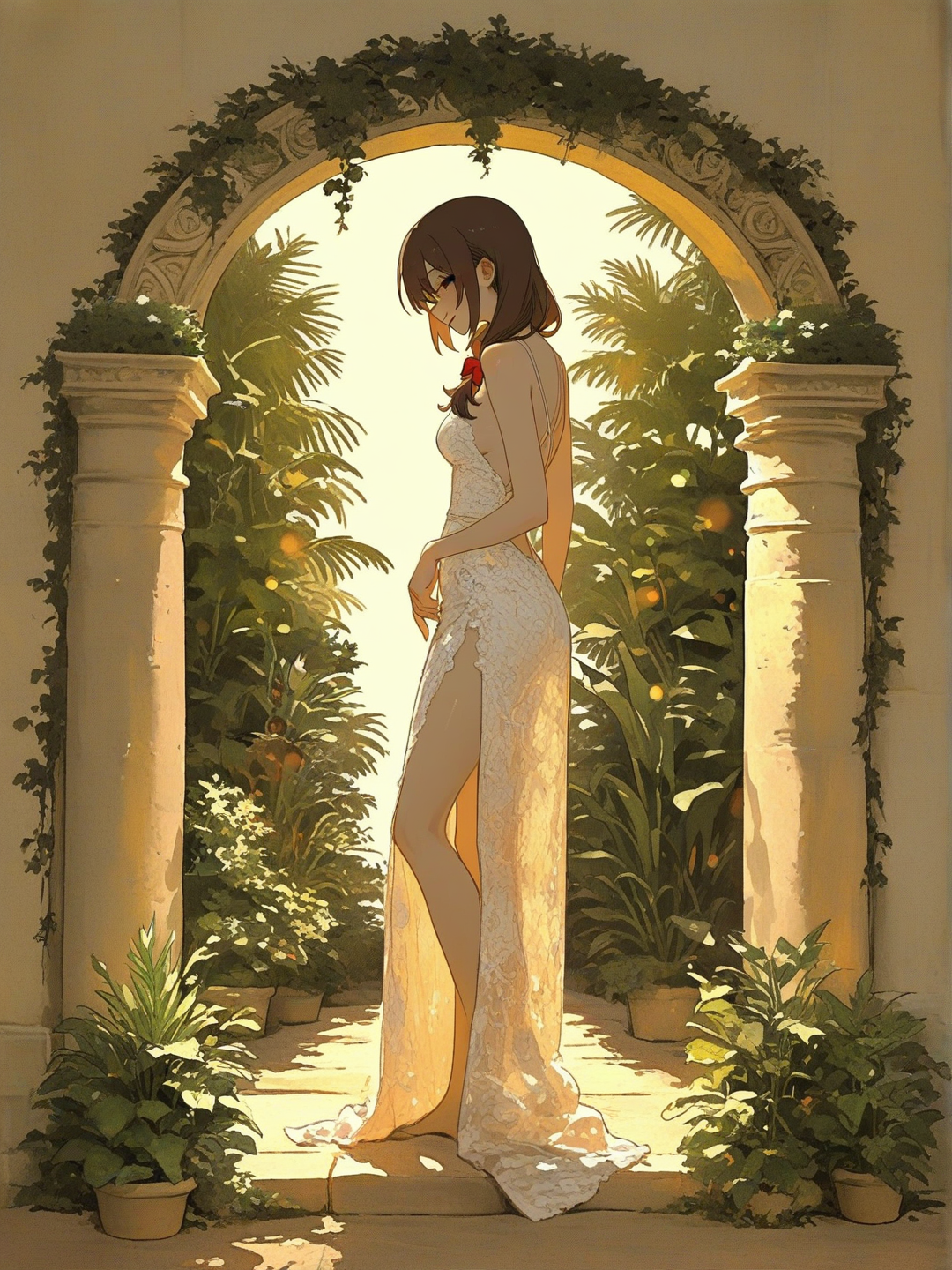 bride on the threshold