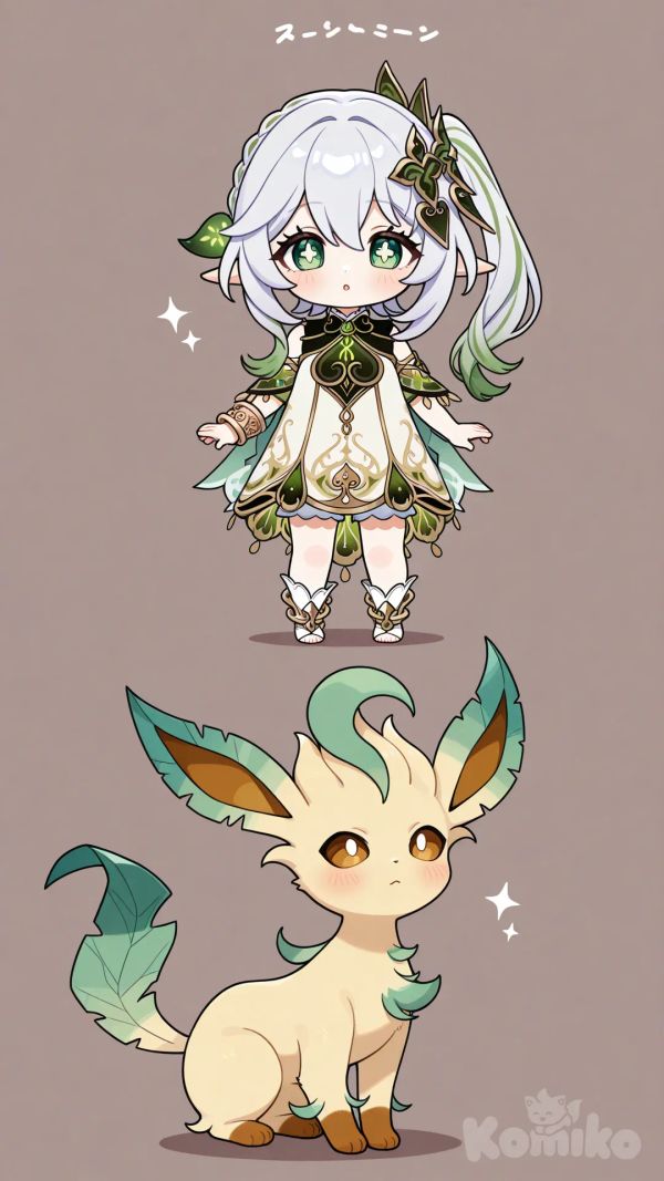 @Nahida_(Genshin_Impact), @Leafeon
