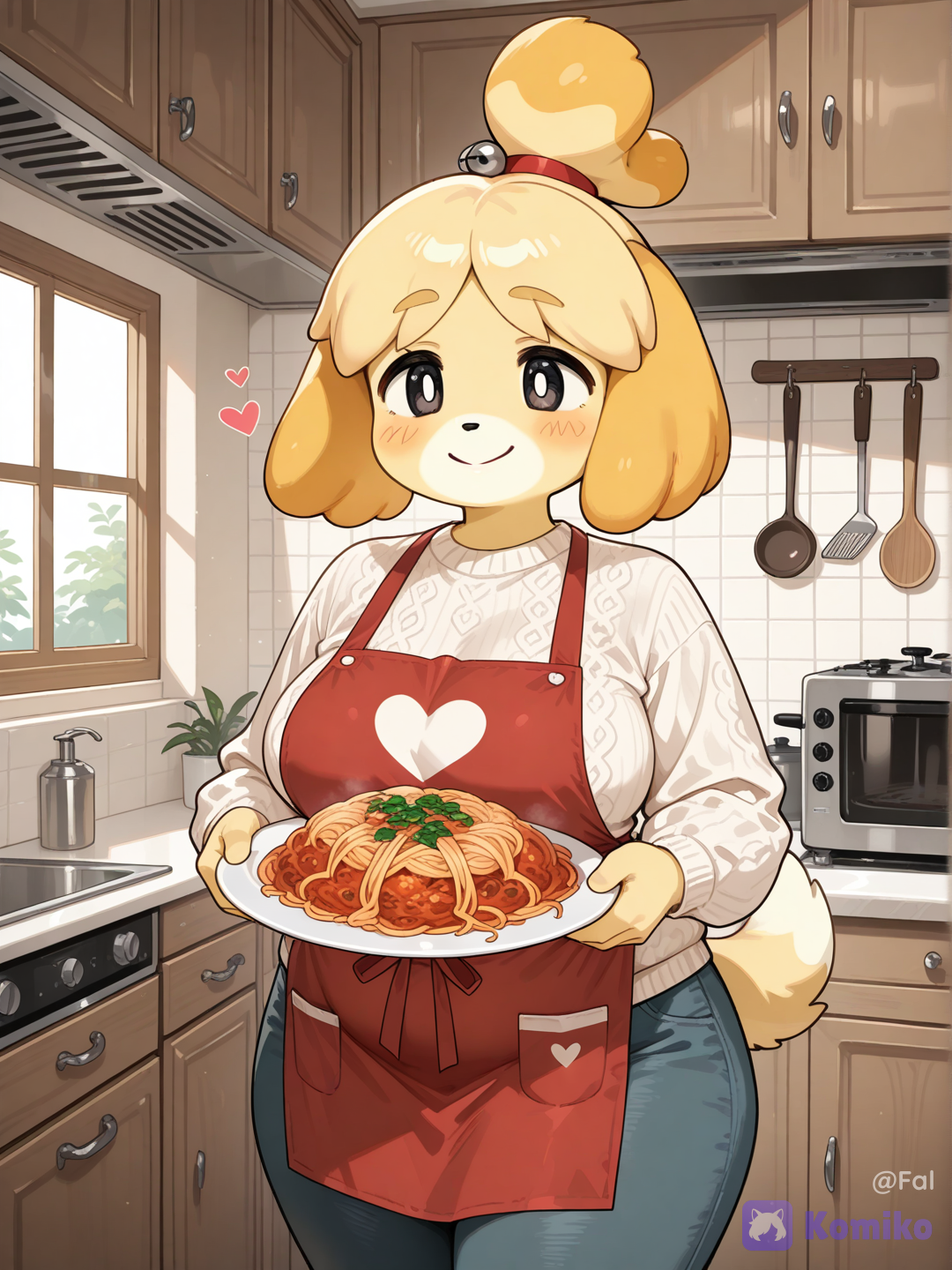 Ya esta listo tu almuerzo, corazón 
