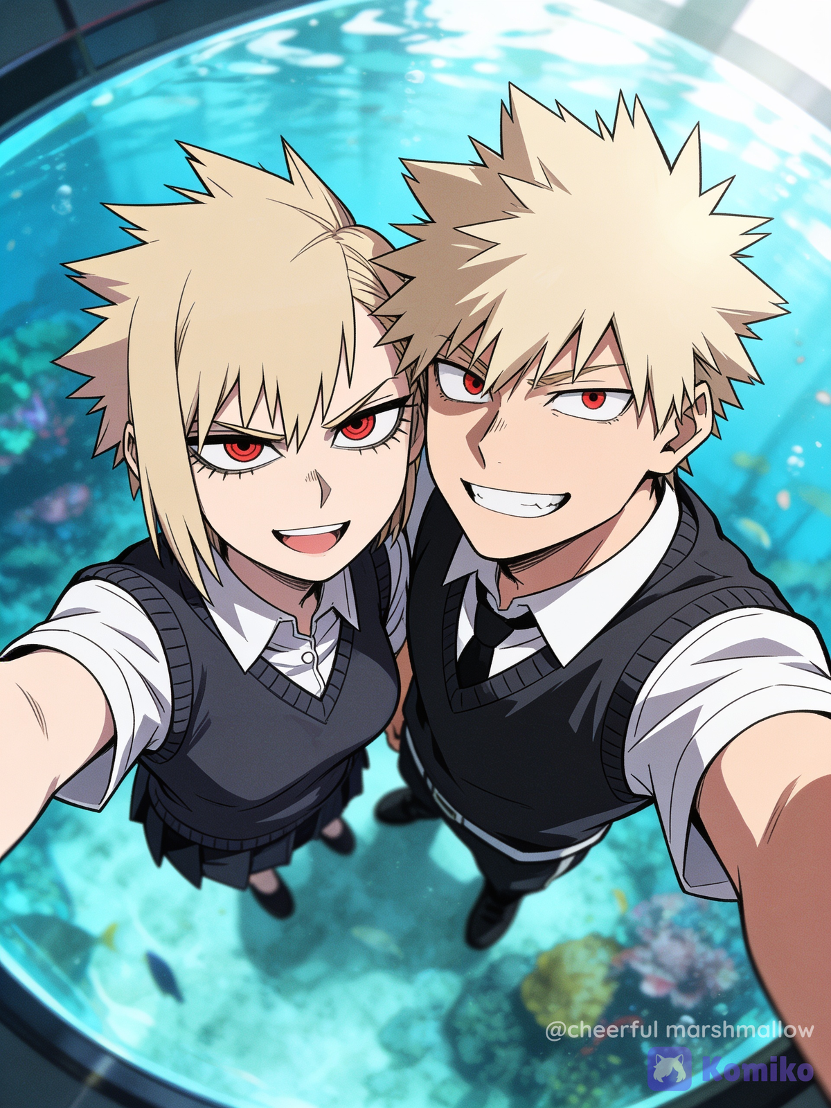 Introduction to new character— Katsukiya Bakugo, Katsuki's younger sister!