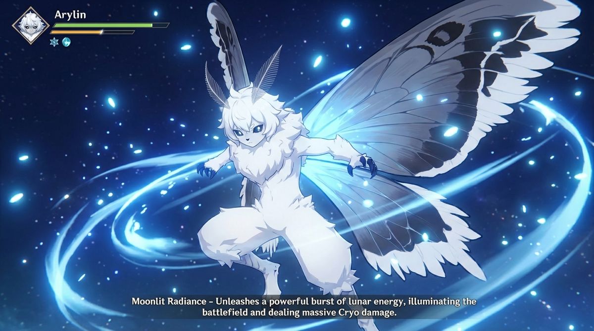 Arylin (Moth Oc)