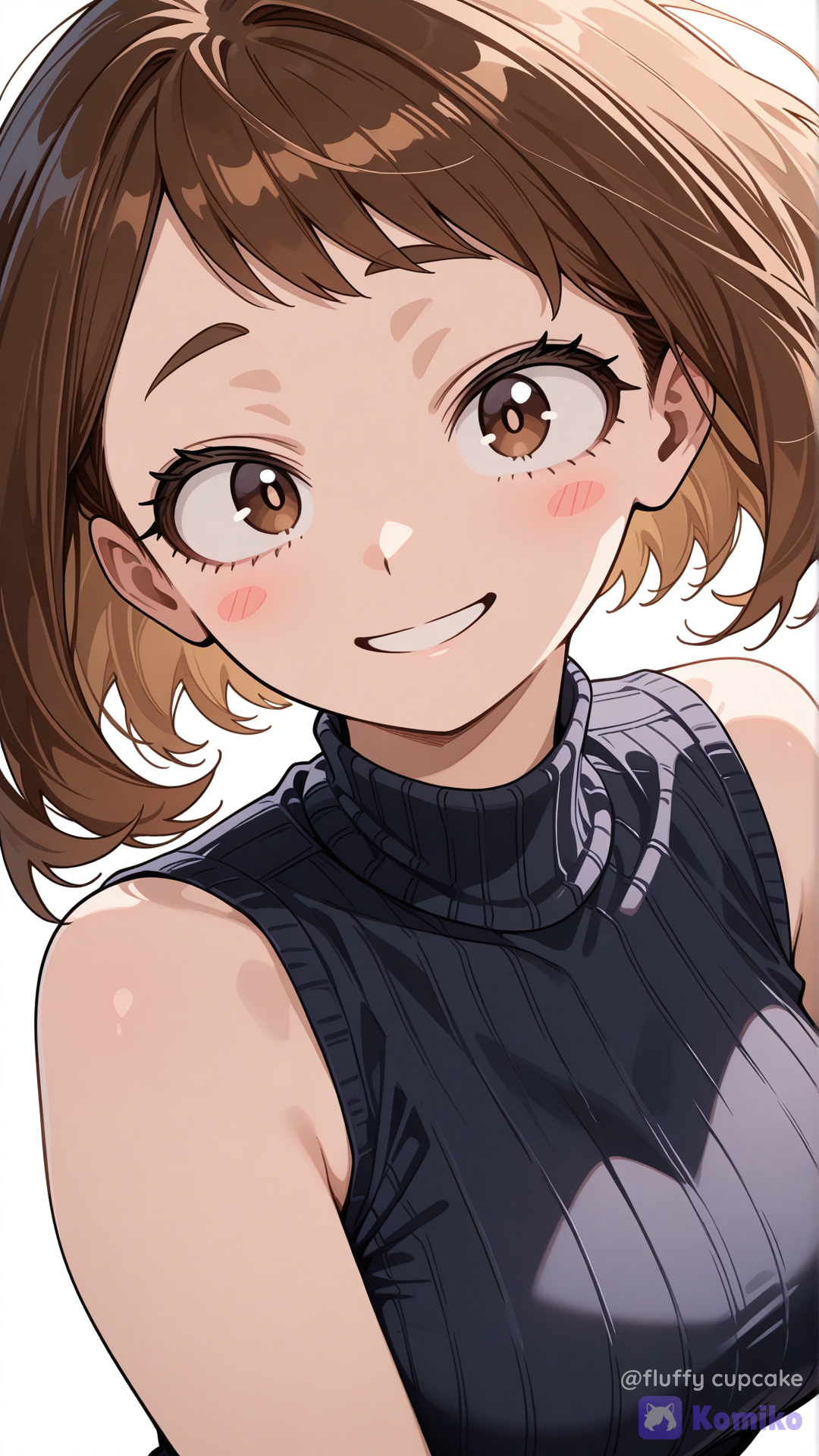Ochaco being cute