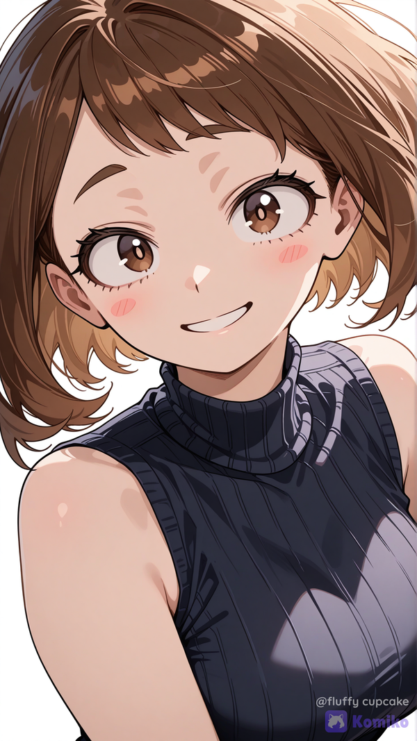 Ochaco being cute