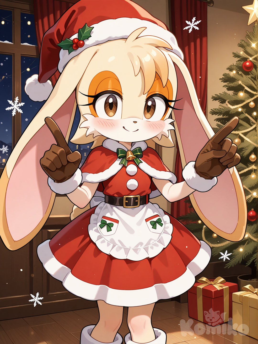 Vainilla ya tiene preparada la posada navideña.