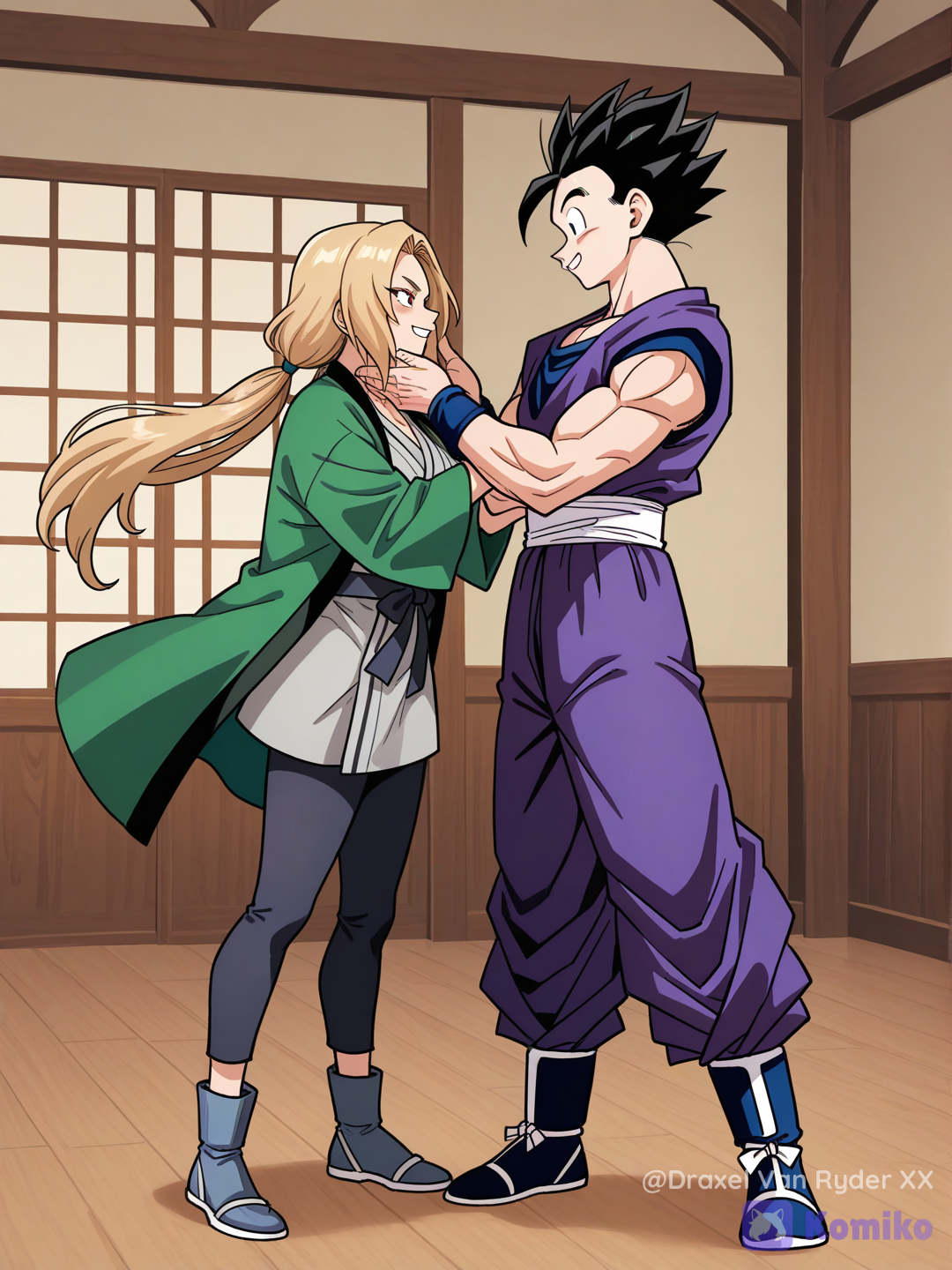 Gohan se reencuentra con Tsunade