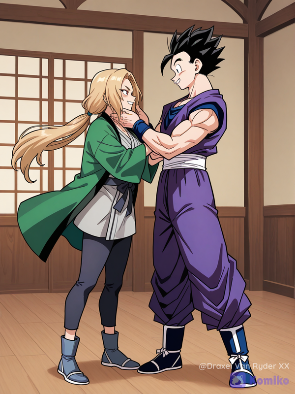 Gohan se reencuentra con Tsunade