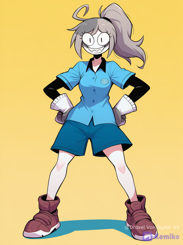 Lana (fpe) lista para practicar deportes