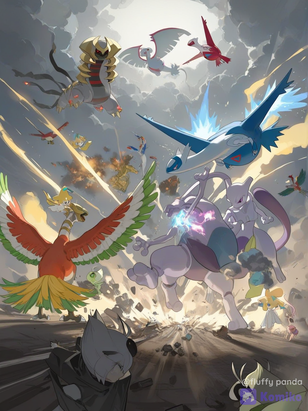 Pokemon fight