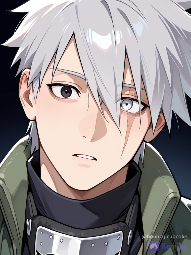 Kakashi without a mask