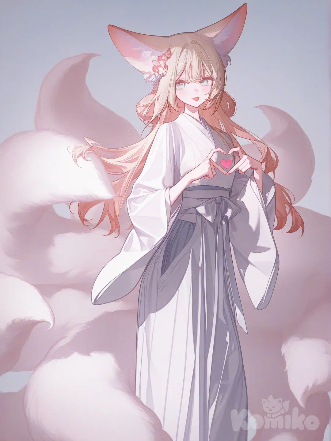 kitsune iin a human-ish form
