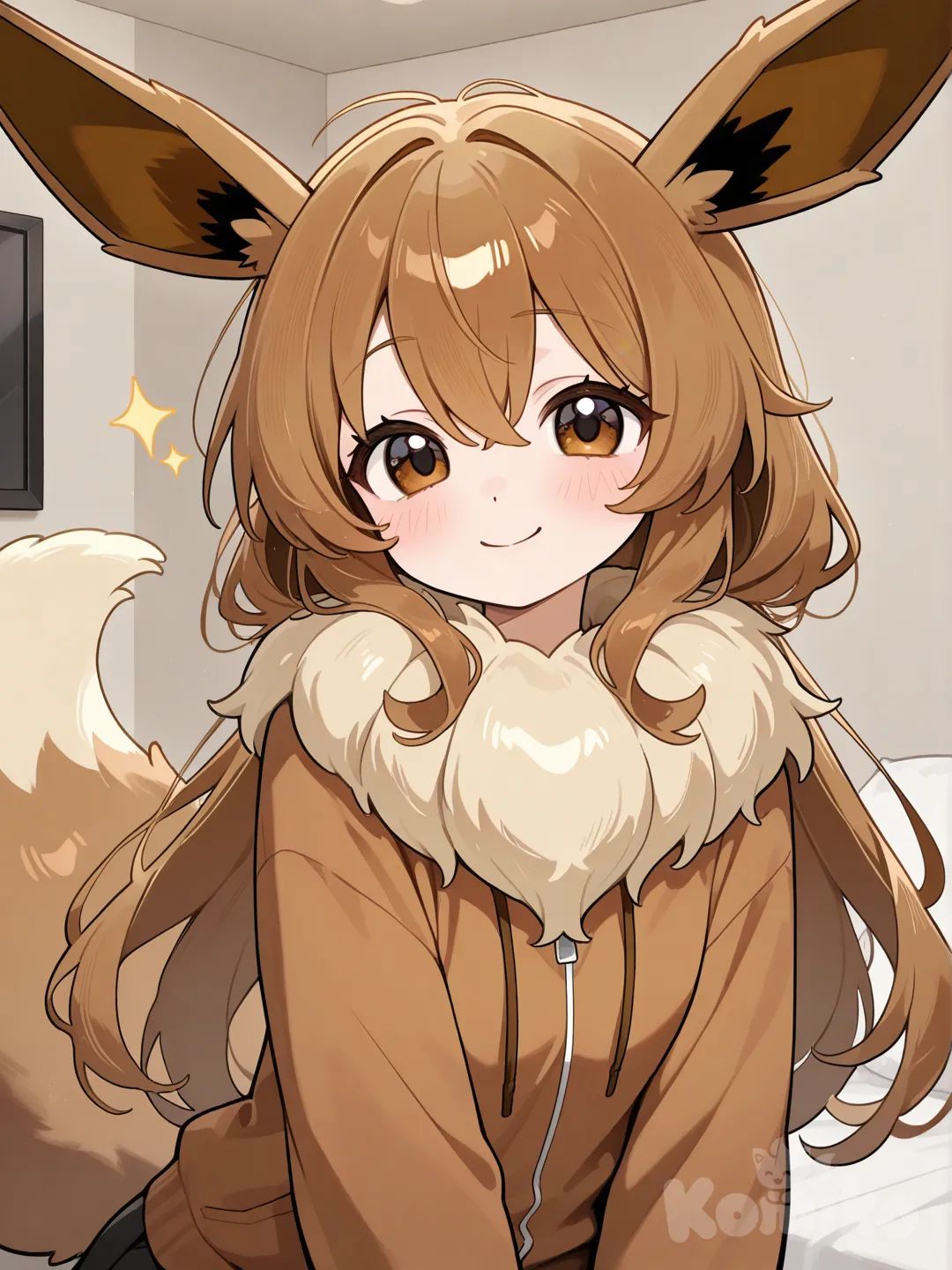 Eevee as a human 